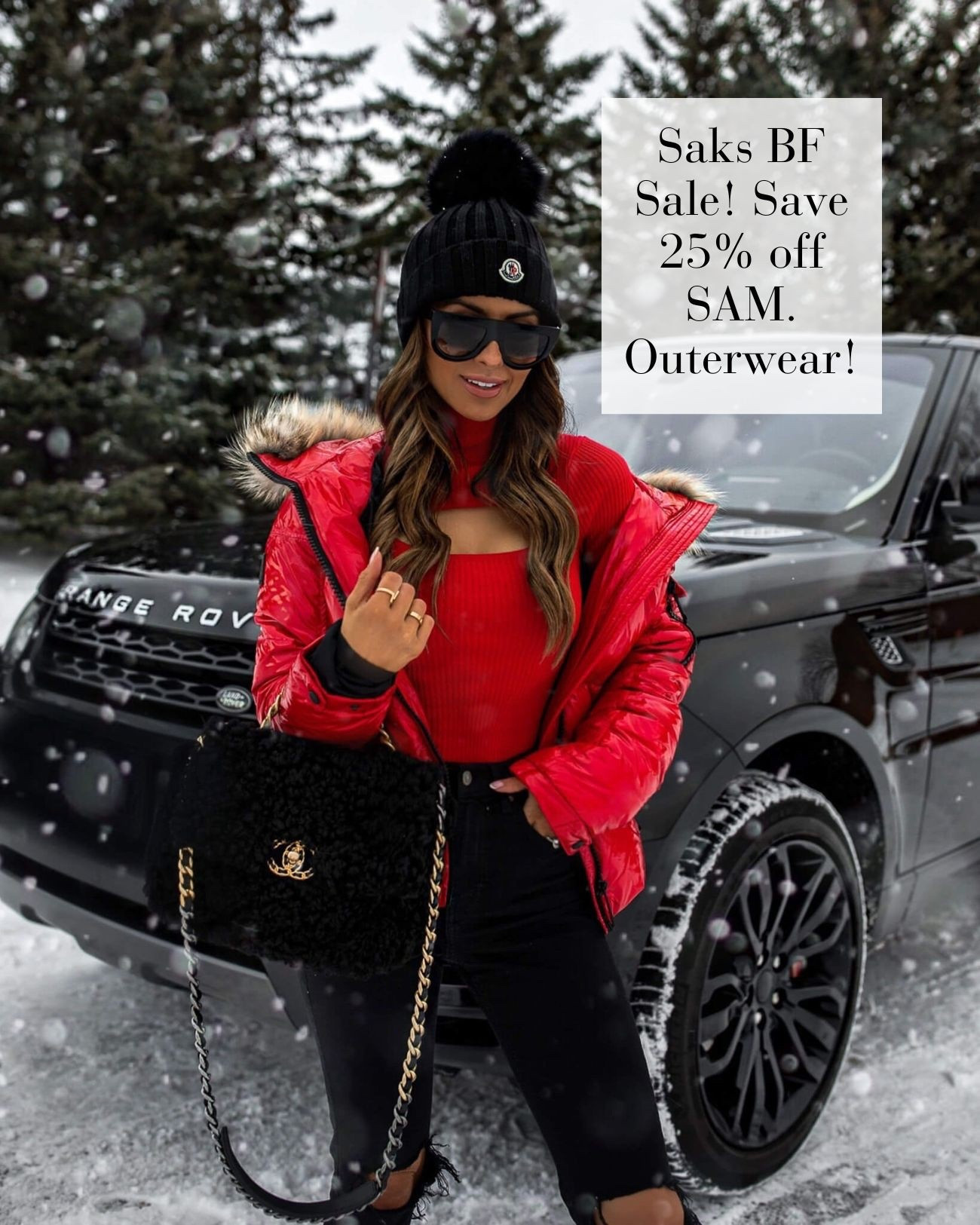 Saks Black Friday and cyber Monday deals
Save 25% off Sam puffer jackets and shearling jackets 



#LTKHoliday #LTKCyberWeek #LTKSaleAlert