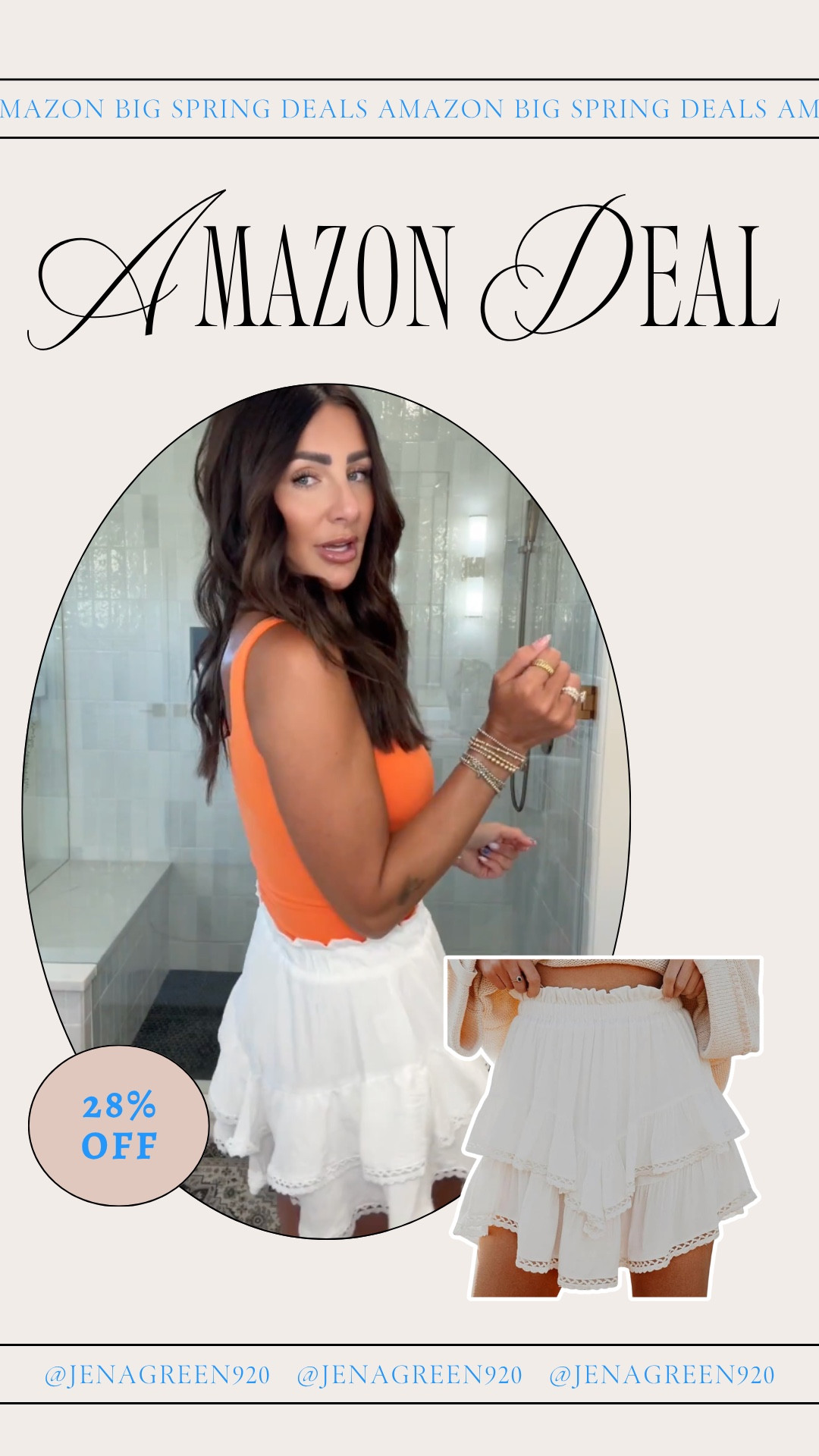 Amazon Spring Deal | Ruffle Skort 

#LTKgrwm #LTKootd #LTKSaleAlert