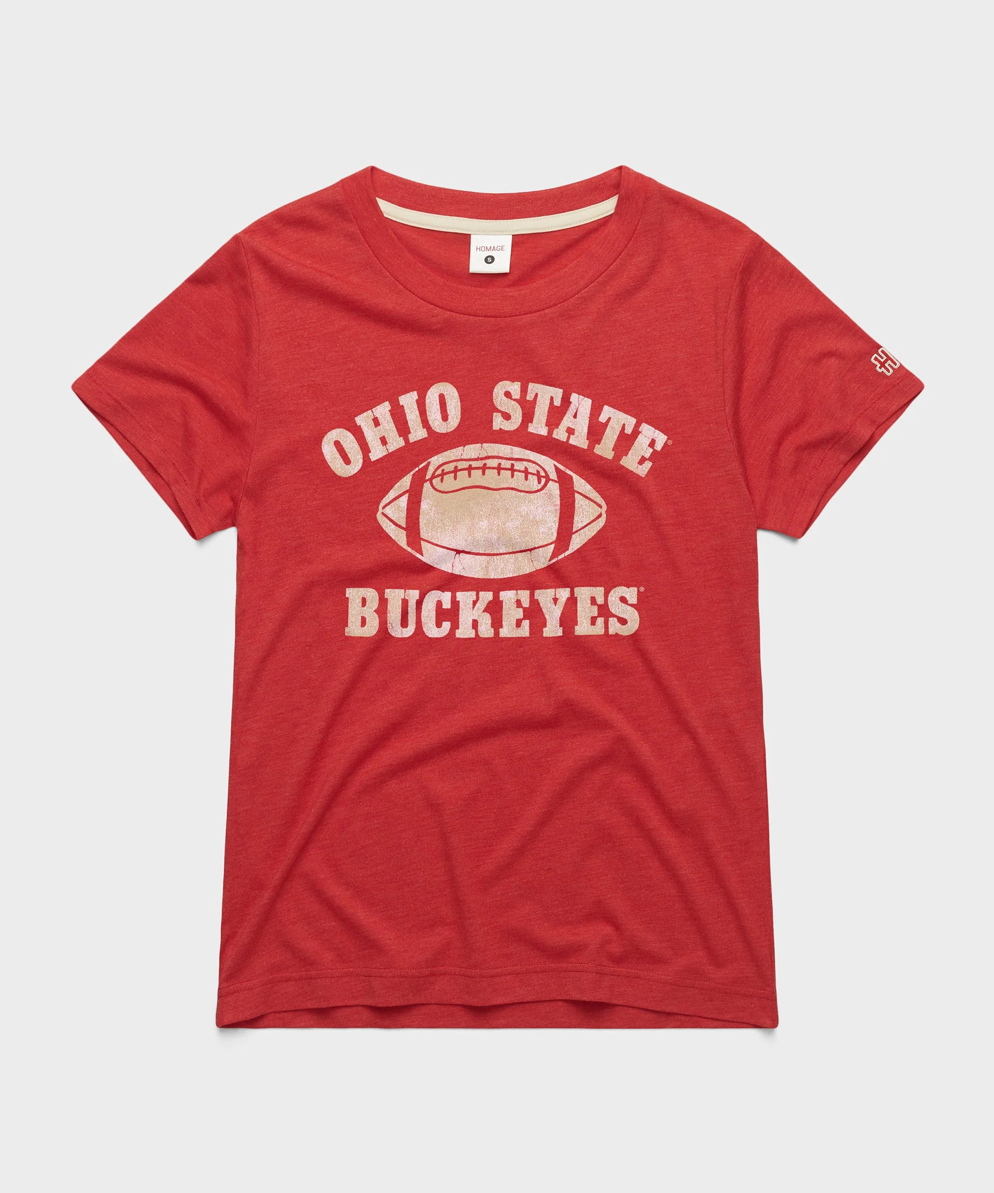 Women's Ohio State Buckeyes Football | Women's Retro OSU T-Shirt | Homage