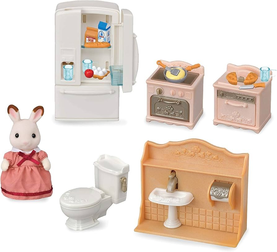 Calico Critters Playful Starter Furniture Set, Toy Dollhouse Furniture and Accessories Set with F... | Amazon (CA)