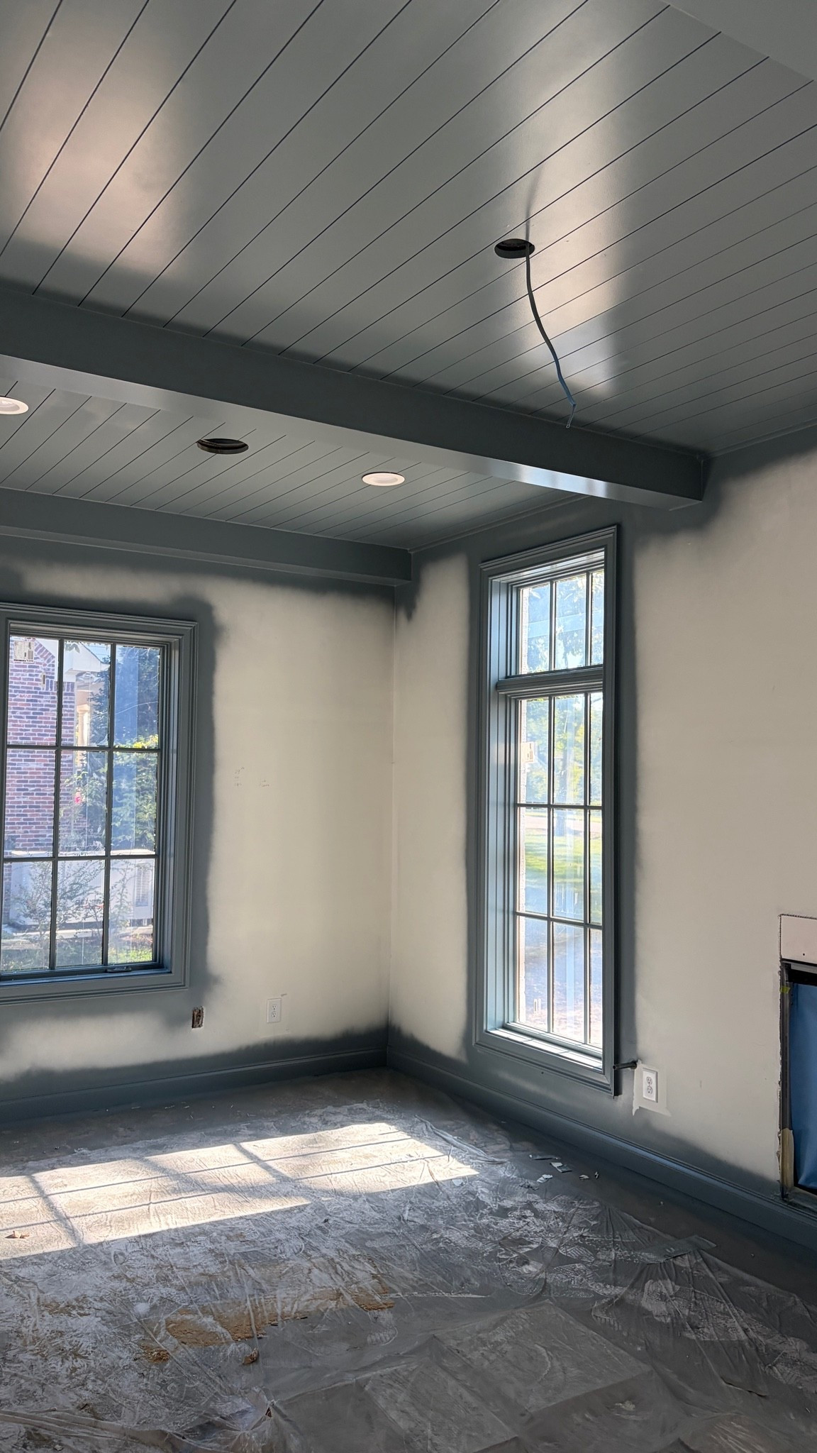 Room isn’t done yet but already it is so good
