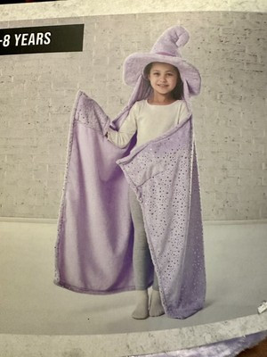 Hallows Eve Halloween Kids Hooded Throw With Witch Hat  36x56  | eBay | eBay US
