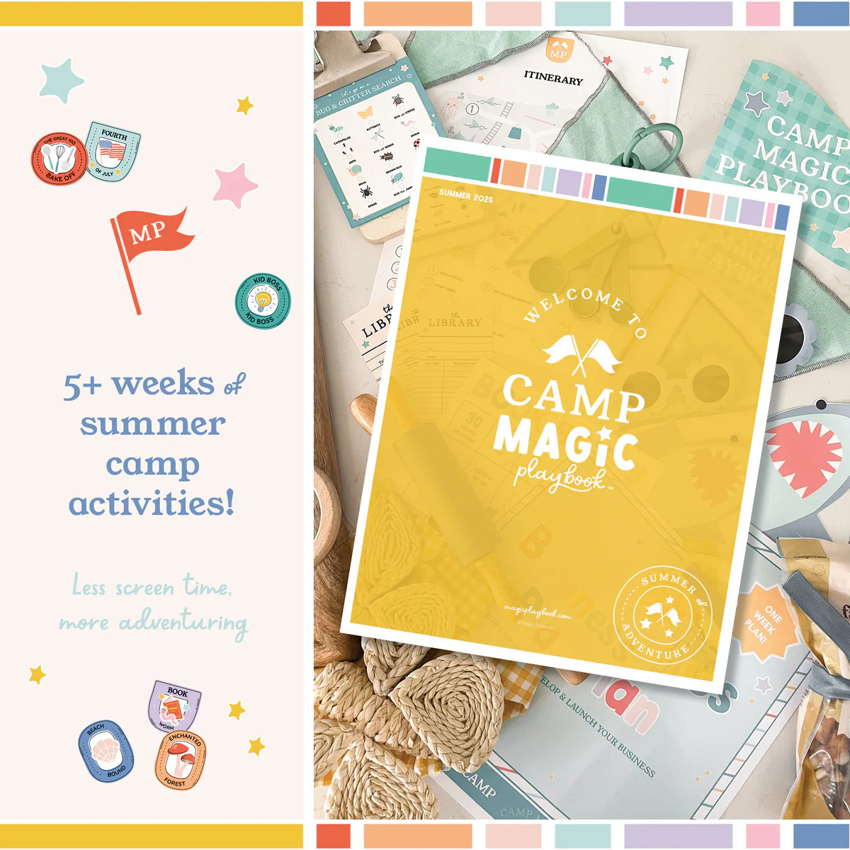 Camp Magic Playbook – Virtual Summer Camp for Kids Ages 3–10 | Magic Playbook