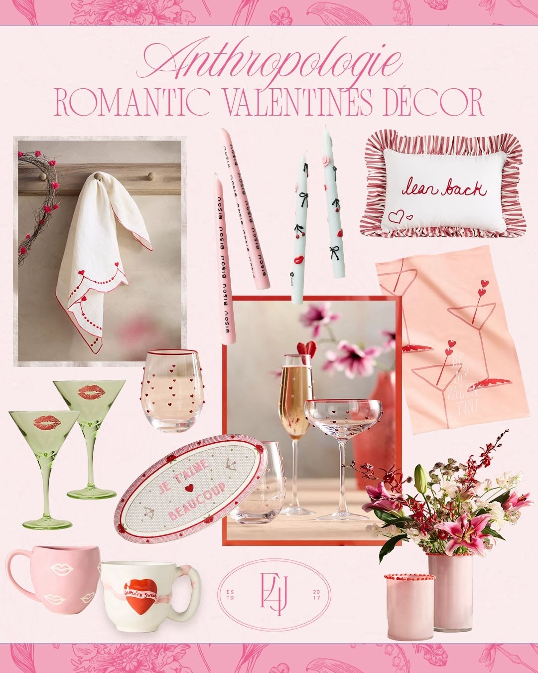 There is nothing like a little romantic Valentine's decor to get you excited about the upcoming Holiday! Here are some of my favorite pieces from Anthropologie to add a little festive fun!

Fit4Janine, Seasonal, Valentine's Day, Home, Home Decor

#LTKSeasonal #LTKHome