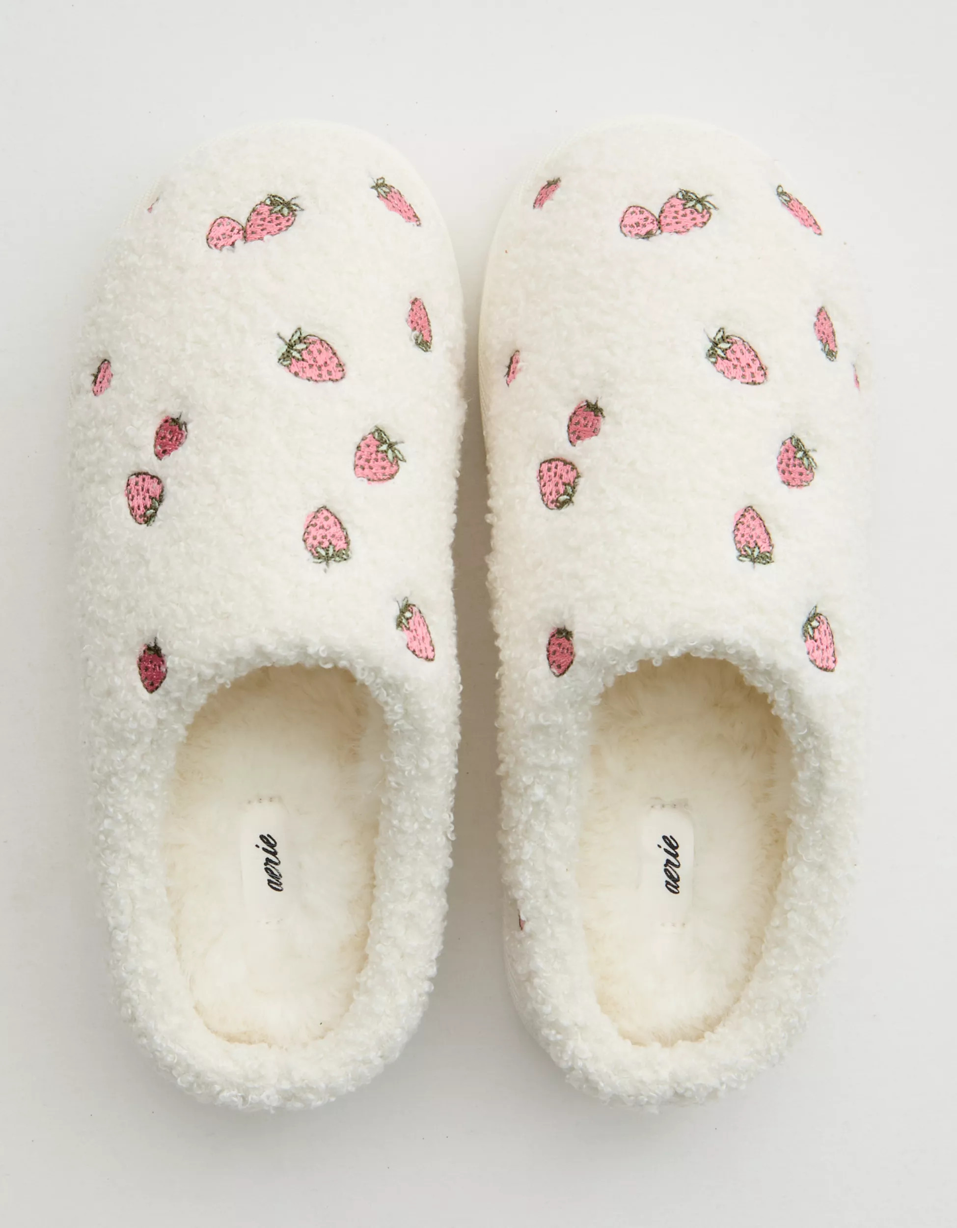 Aerie Sherpa Scuff Slippers | Aerie
