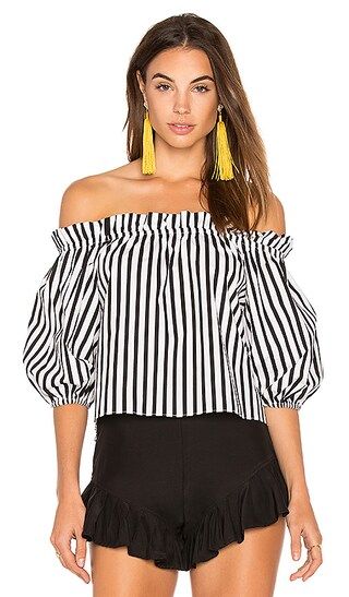 Parker Petunia Top in Black | Revolve Clothing