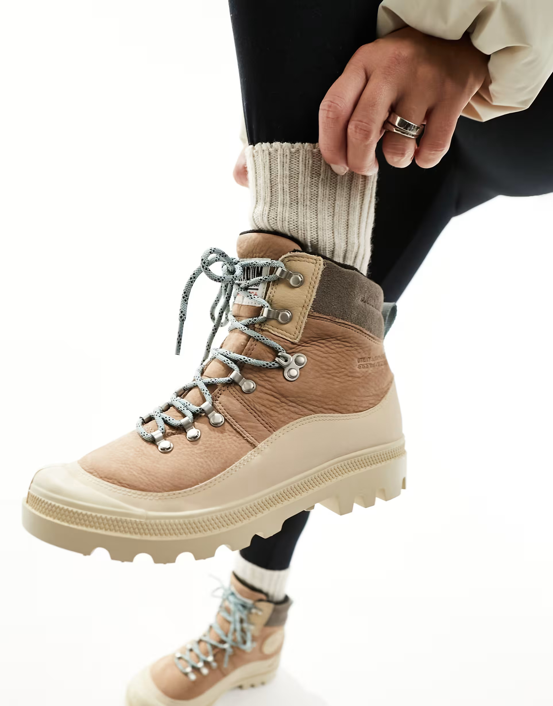 Palladium Pallabrousse hiker boots in pink | ASOS (Global)