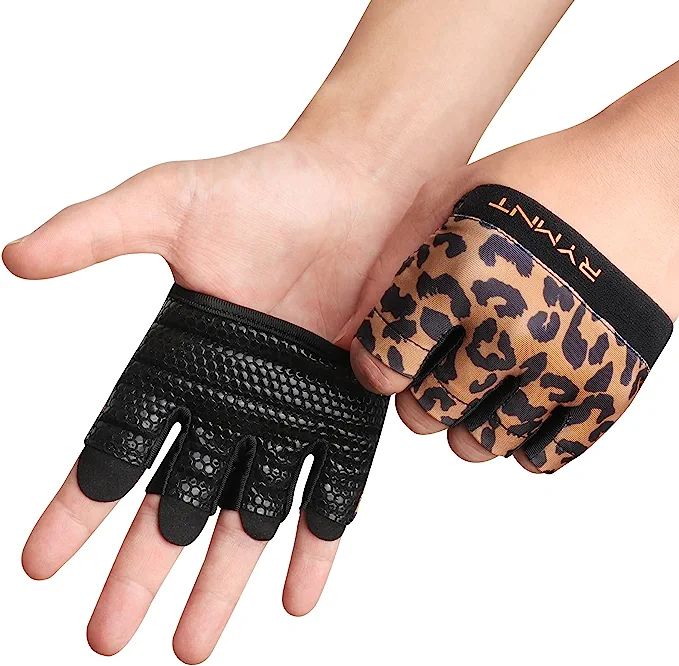 RYMNT Minimal Weight Lifting Gloves,Short Micro Workout Gloves Grip Pads with Full Palm Protectio... | Amazon (US)