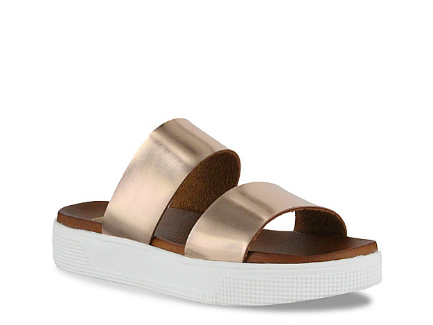 Mia Saige Platform Sandal - Women's - Rose Gold Metallic | DSW