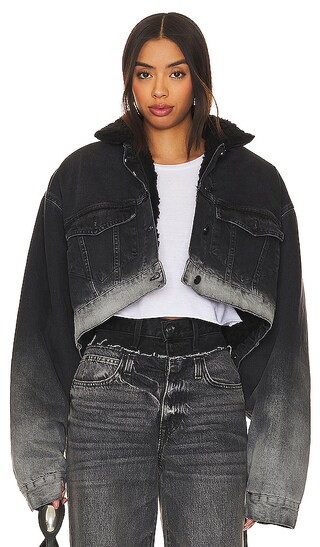 Gina Jacket in Black Atlantic Ombre | Revolve Clothing (Global)
