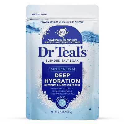 Dr Teal's Skin Renewal Deep Hydration Blended Salt Soak - 2.25 lb | Target