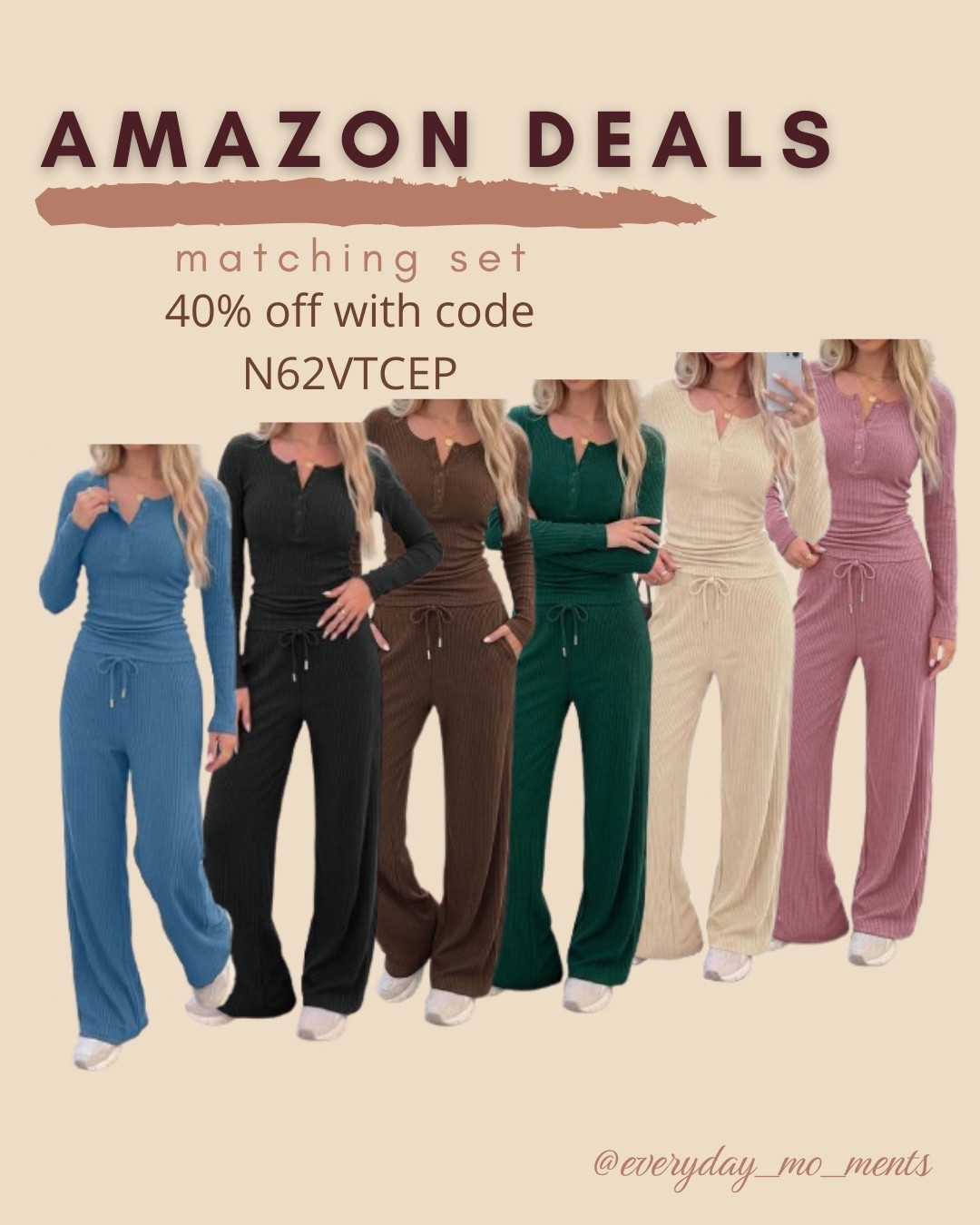 $16 ends 8/27

Amazon set
Amazon fashion
Amazon deals
Matching set
Two piece set
Lounge set
Comfy outfit
Travel outfit

#LTKSaleAlert