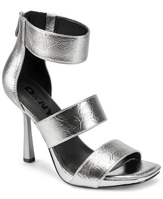 DKNY Women's Nikolaos Slip-On Dress Sandals - Macy's | Macy's