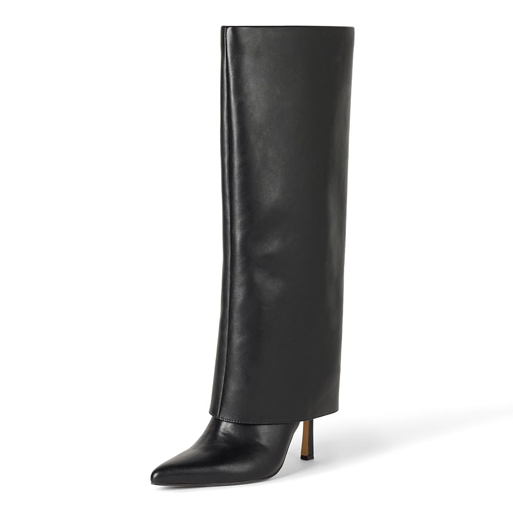The Drop Women's Jolene Fold Over Tall Boot Classic | Amazon (US)