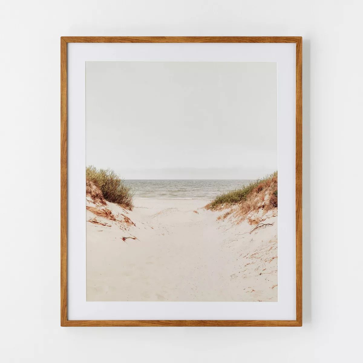 30" x 36" Sandy Shoreline Framed Framed Wall Poster Prints - Threshold™ designed with Studio Mc... | Target