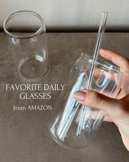 Favorite daily glasses from Amazon! A pack of 4 is under $25 and great for housewarming gift, hosting and more. 

#LTKhome #LTKGiftGuide #LTKunder50