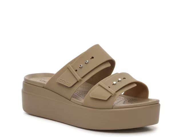 Crocs Brooklyn Low Wedge Sandal - Women's | DSW