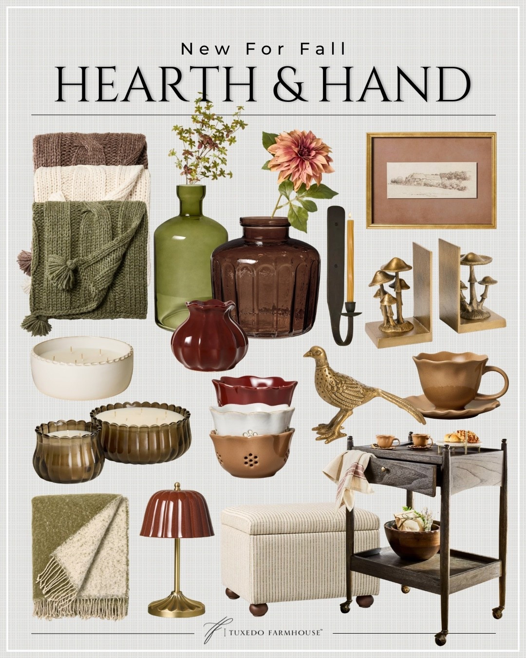 Oh my gosh, the colors! Gorgeous! I don’t typically like everything, but there are not many pieces in the Fall release from Magnolia Hearth & Hand, at Target, that I don’t love. These colors are all trending for fall, so if you need an accent color, pick one of these.

#LTKSeasonal #LTKHome #LTKvlog