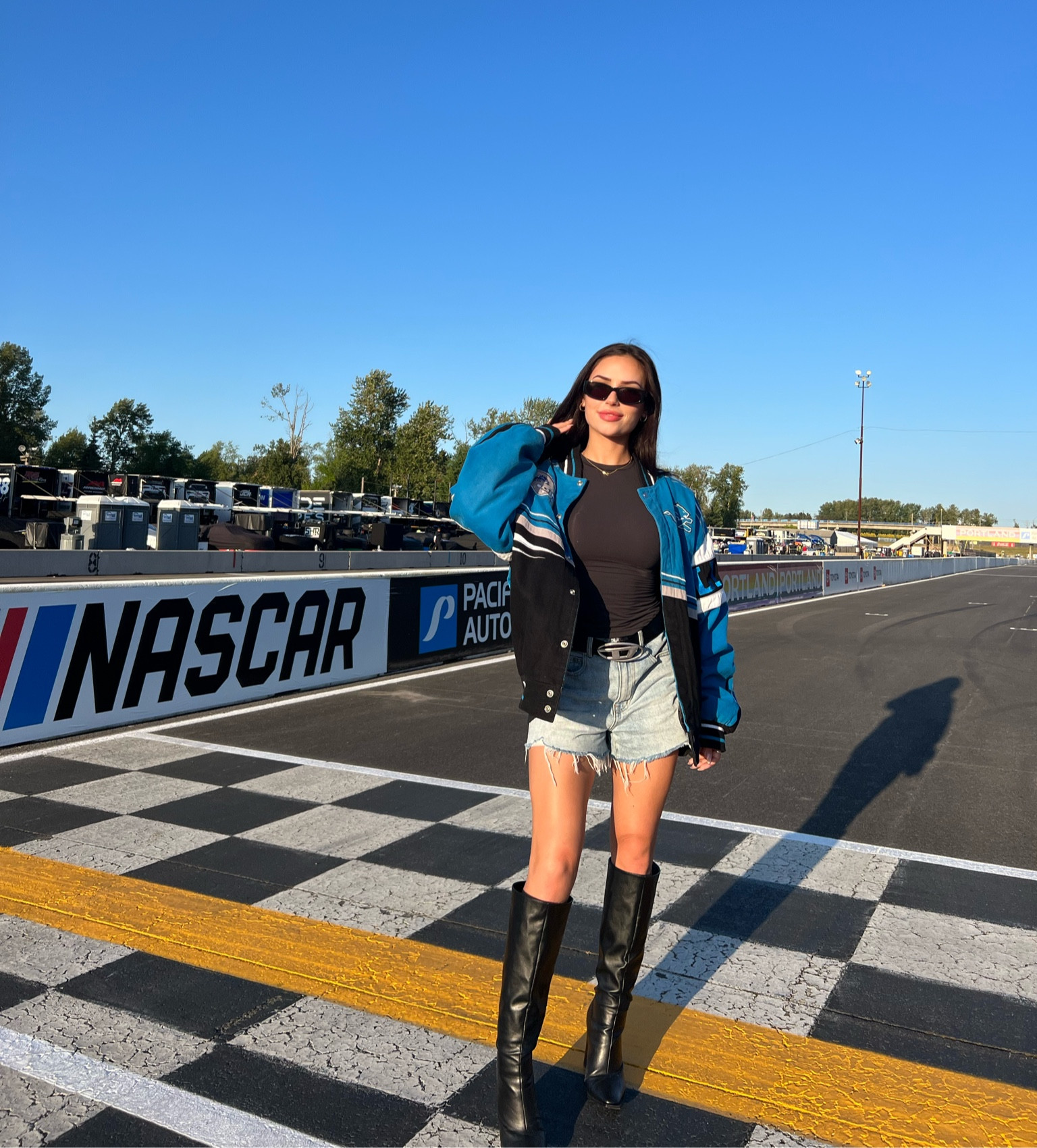 nascar outfit🏎️ linked my skims tee, denim shorts, & sunnies!

#LTKshoecrush #LTKstyletip #LTKunder100