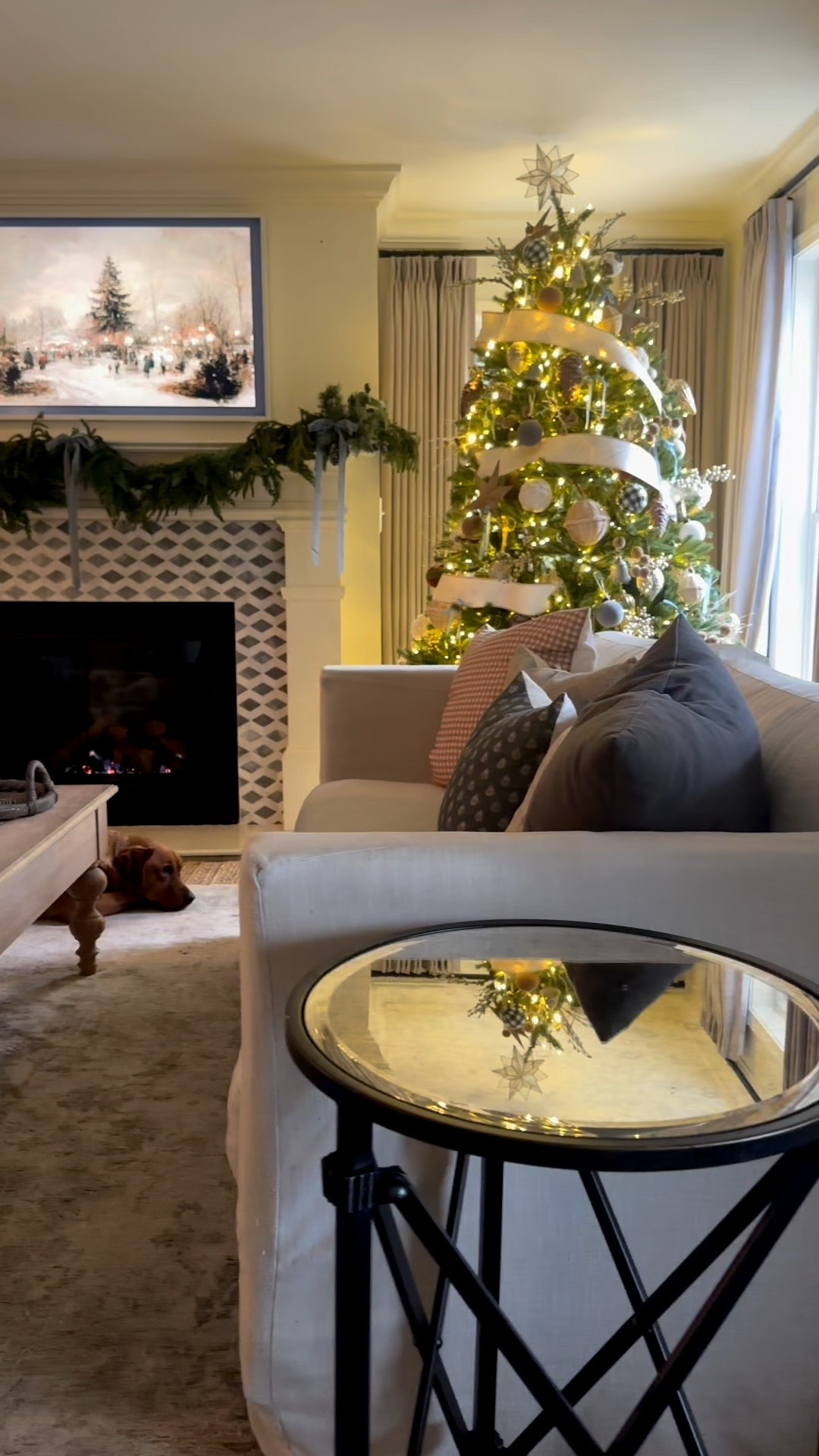 Holiday home, cozy home, Christmas decor, garland, artificial tree, ornaments, home decor 

#LTKHome #LTKSaleAlert #LTKHoliday