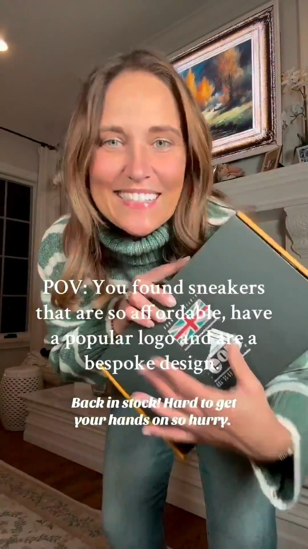 We found affordable sneakers that are both popular and have a fun design! Grab these gola sneakers in this fun green color with white design. It is the perfect pop of color to add to any outfit. 

#LTKMidsize #LTKSeasonal #LTKOver40