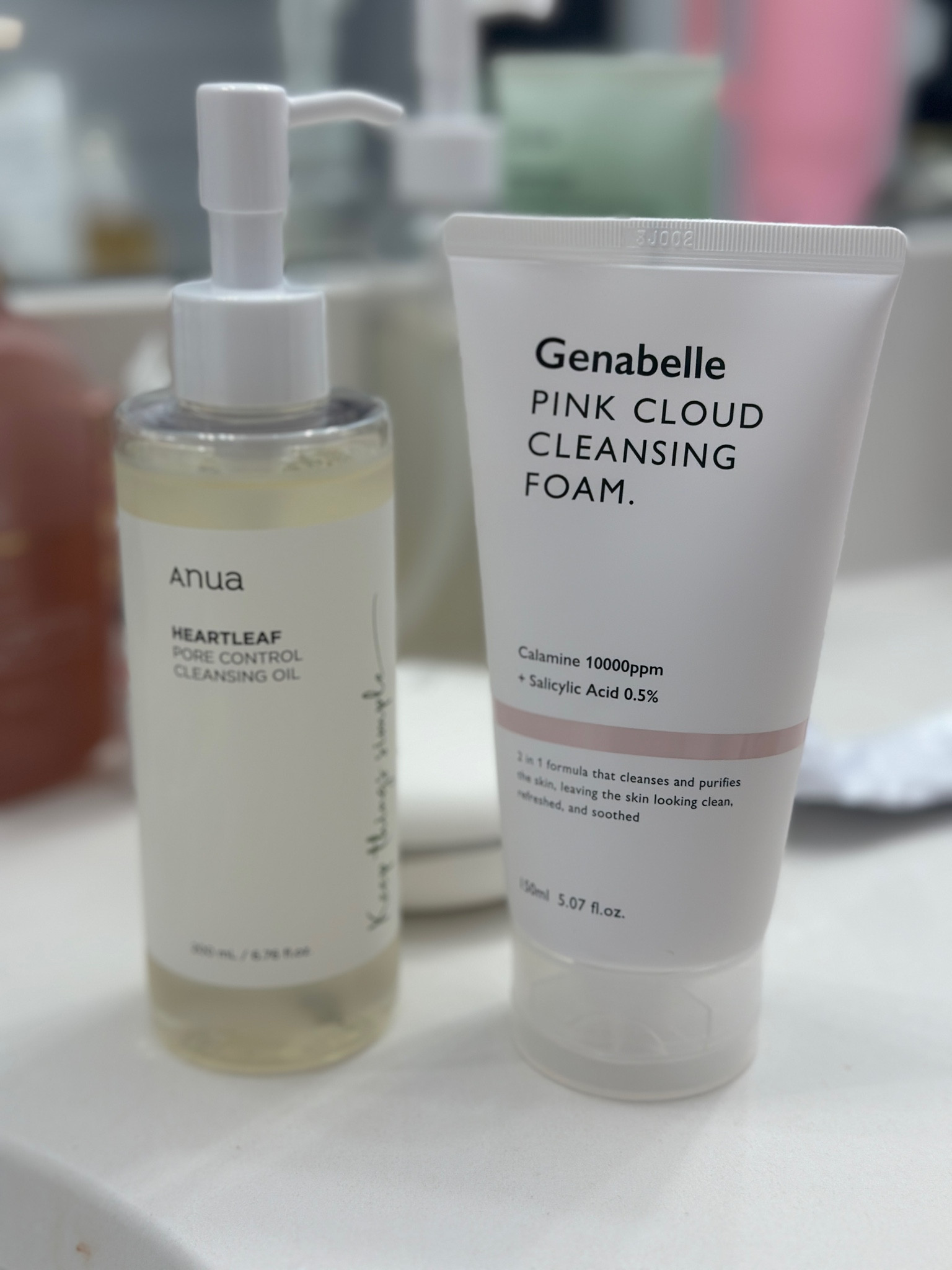 The “I want to cleanse my sensitive yet congested skin.” 

These two are gentle yet ultra effective at helping with blackheads and skin congestion. 

#LTKBeauty
