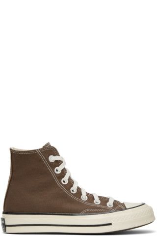 Converse - Brown Chuck 70 Hi Sneakers | SSENSE