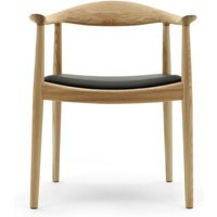Kennedy Chair Leather Seat / Natural Ash | Eternity Modern
