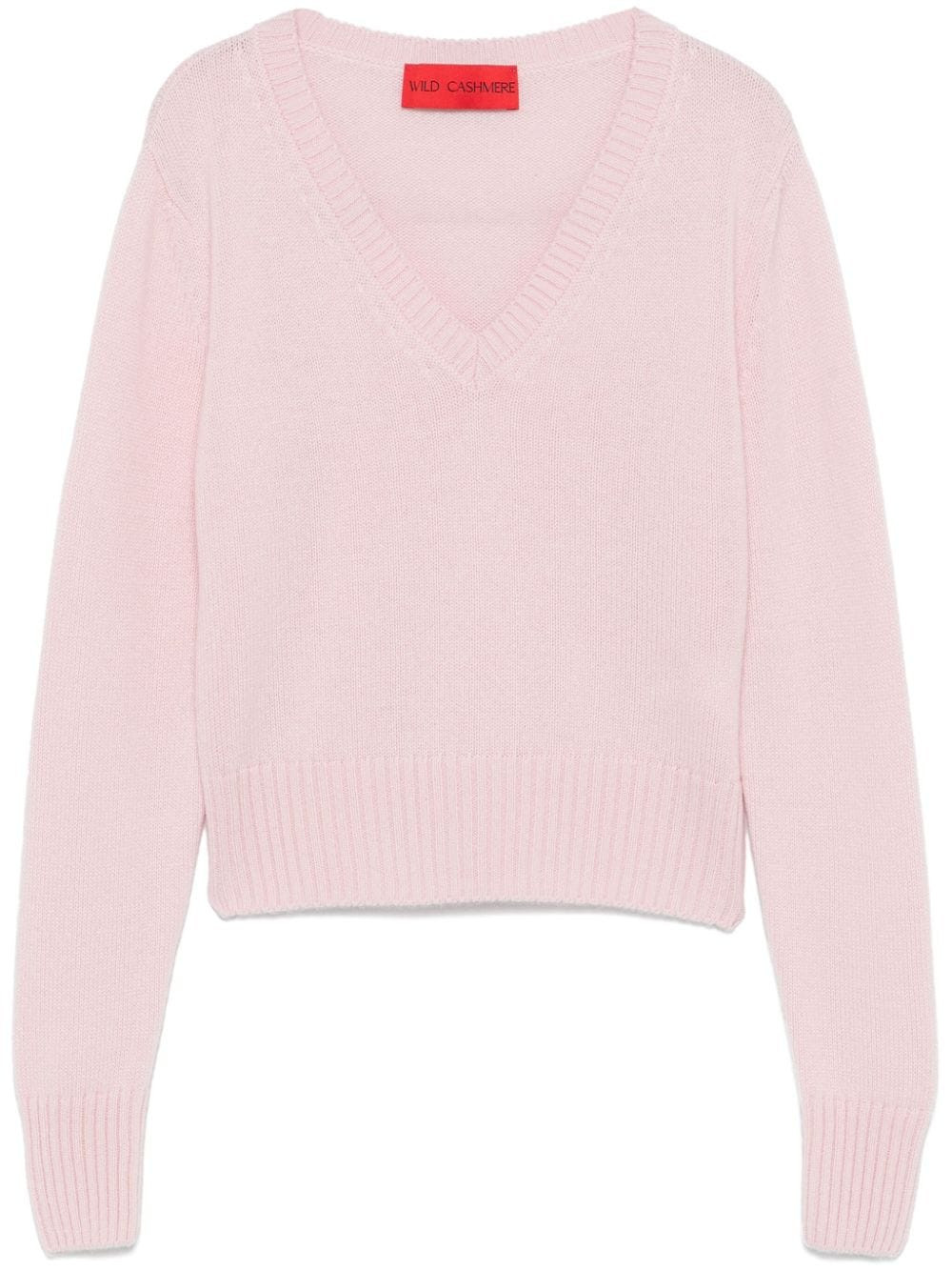 Wild Cashmere V-neck sweater - Pink | Farfetch Global