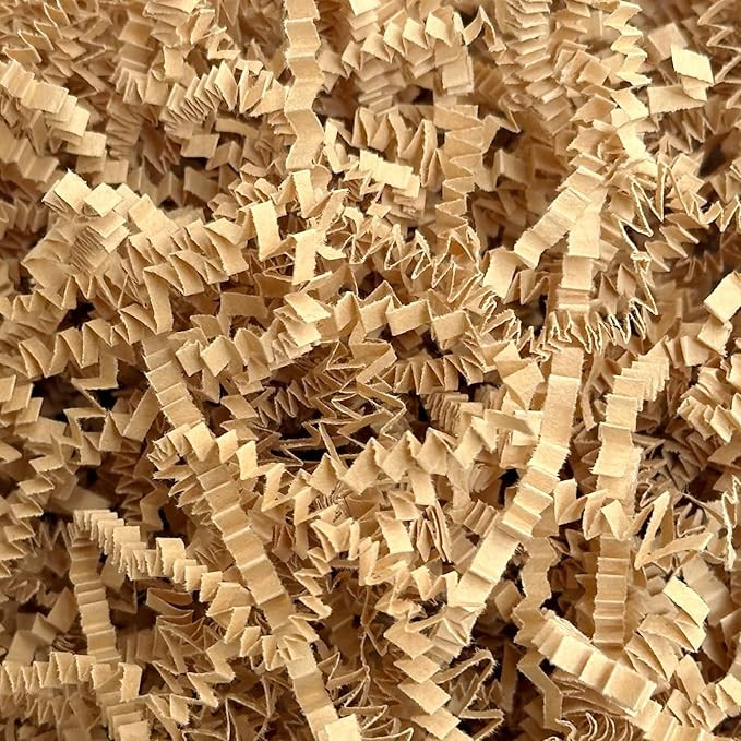 Corlcol 200g(7oz) Crinkle Paper Filler for Gift Baskets Gift Box Paper Shreds Decoration for Birt... | Amazon (US)