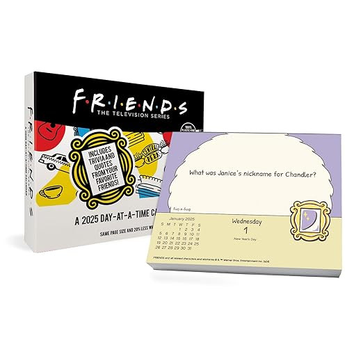 2025 Friends Day-at-a-Time Box Calendar | Amazon (US)