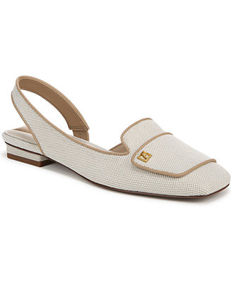 Teagan Square Toe Slingback Flats | Macy's