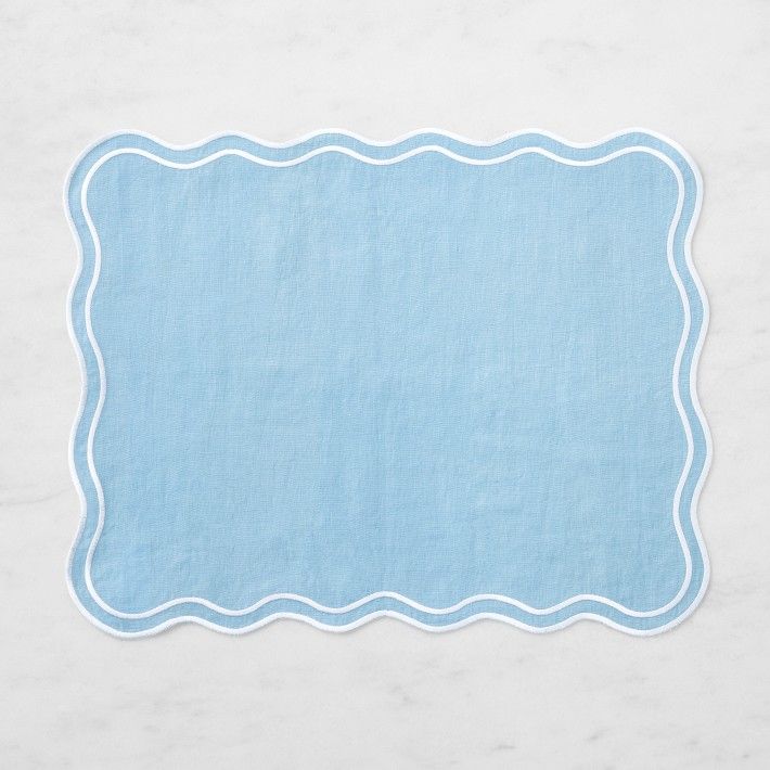 AERIN Scalloped Placemats, Set of 4 | Williams-Sonoma