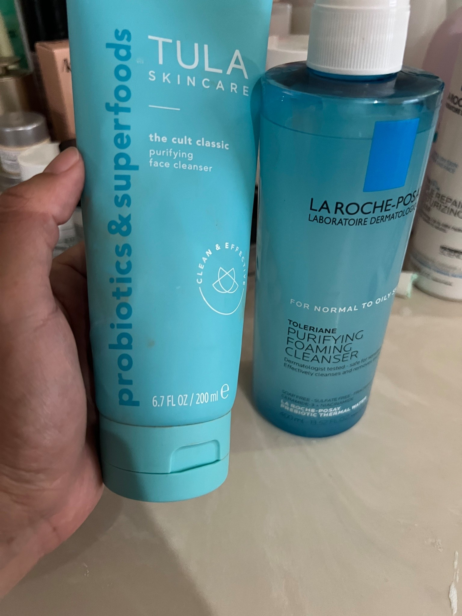 I’ve been a Tula face wash girl for years — like loyal, repurchase-on-repeat loyal. But I recently started using the La Roche-Posay Purifying Foaming Cleanser and… I get the hype now.

The price is SO much better for the amount you get. 👏🏼

#LTKselfcare #LTKmorningroutine #LTKgrwm
