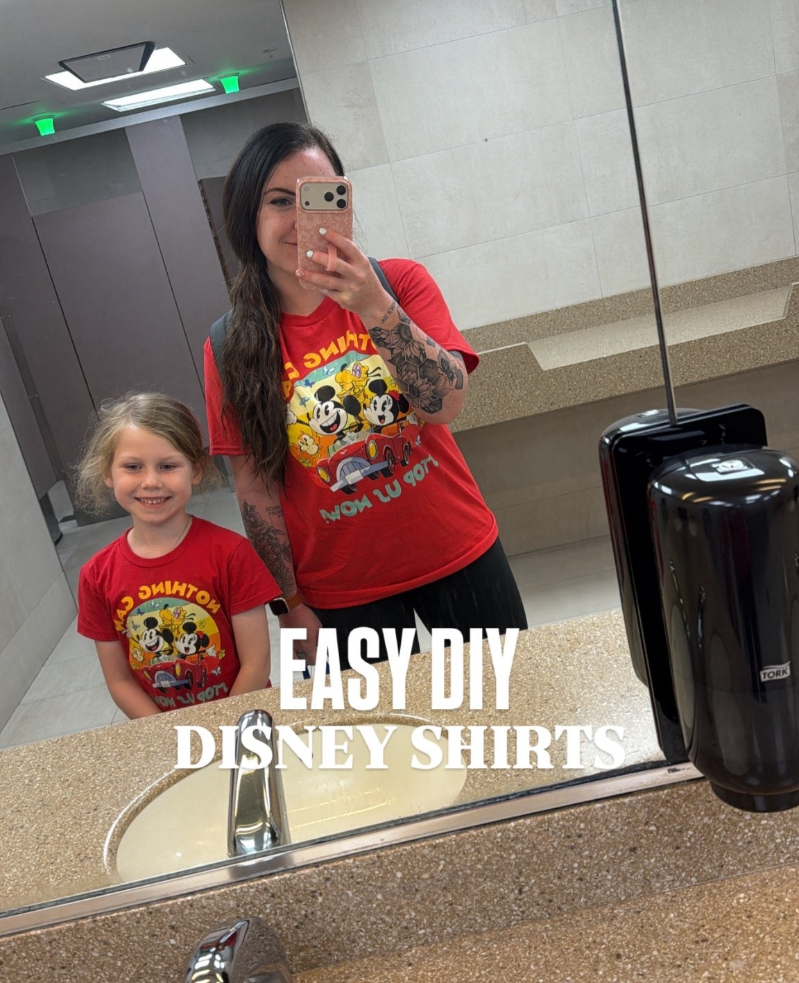 Making our own Disney shirts was one of the easiest (and cheapest) things we did before our trip 🏰✨

I ordered DTF transfers from Etsy, grabbed basic tees from Hobby Lobby, and pressed them on myself — each shirt ended up costing under $15 total.

So if you’re planning matching Disney outfits for your family, this is such an easy DIY and saves a lot compared to buying park shirts.

What I used:
• DTF transfers from Etsy
• $3 shirts from Hobby Lobby
• heat press / iron

Perfect for:
• DIY Disney shirts
• matching Disney family outfits
• Disney on a budget
• Disney trip prep

I linked the DTF transfers and supplies if you want to recreate these.

✨ Save this for your Disney trip prep!

#diydisney
#disneyshirts
#diydisneyshirts
#disneyoutfits
#disneyonabudget
#disneywithkids
#waltdisneyworld
#disneyplanning
#disneyfamilytrip
#familydisney
#momlife
#familytravel


#LTKKids #LTKmomlife #LTKTravel