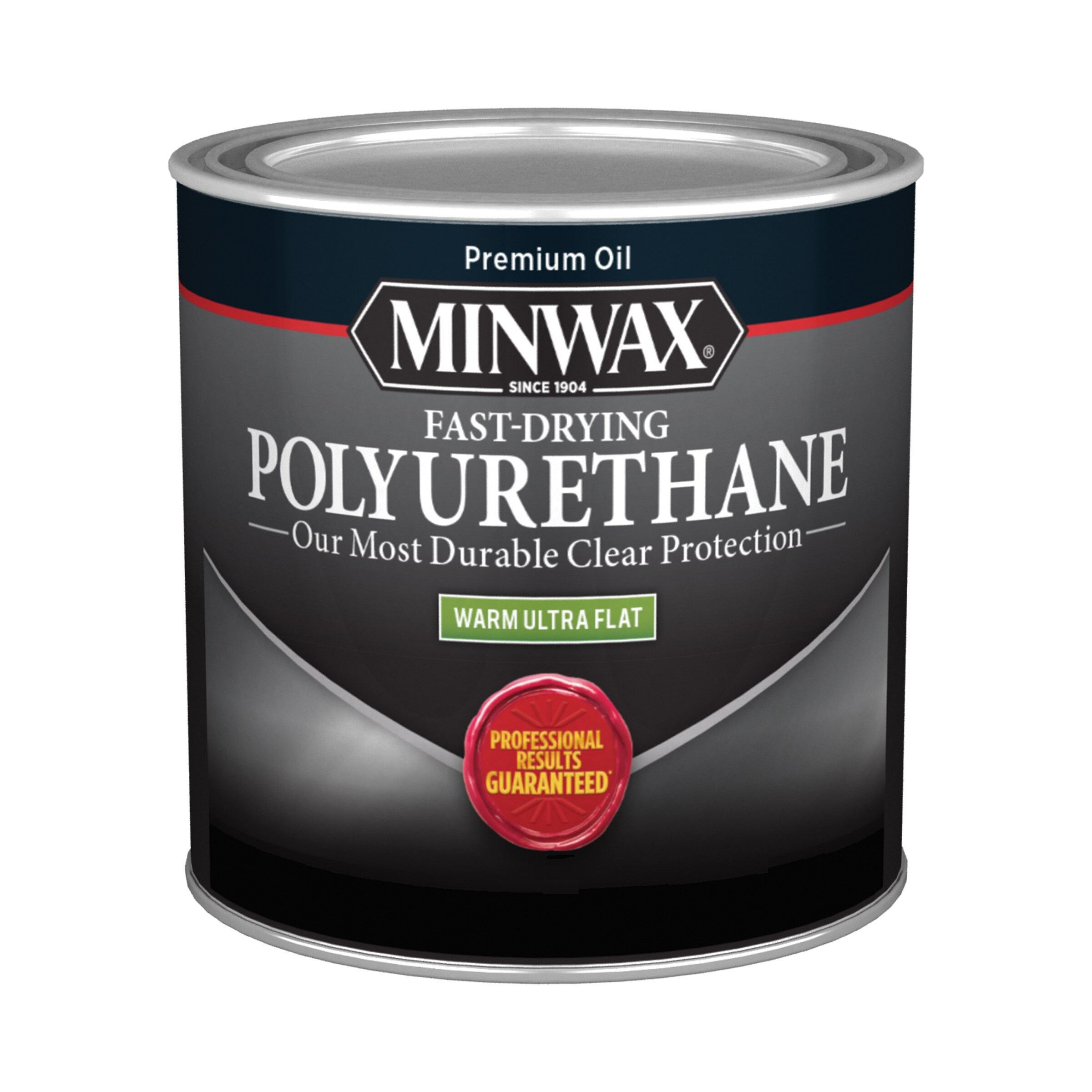 Minwax Fast-Drying Polyurethane Oil-based Clear Transparent Super flat Interior Stain ( Half-pint ) | 230114444 | Lowe's