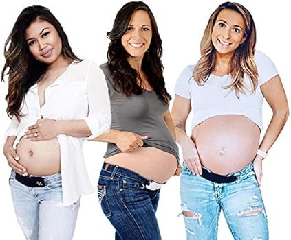 Maeband Maternity Belly Band | Waistband Pants Extender Belt | Adjustable Stretch & Support for P... | Amazon (US)