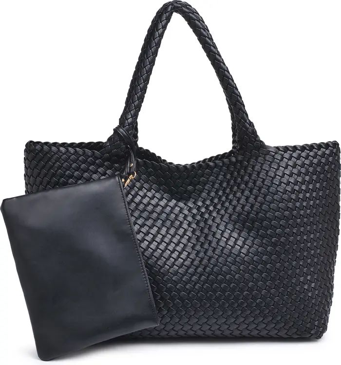 Woven Unlined Tote Bag and Pouch | Nordstrom Rack