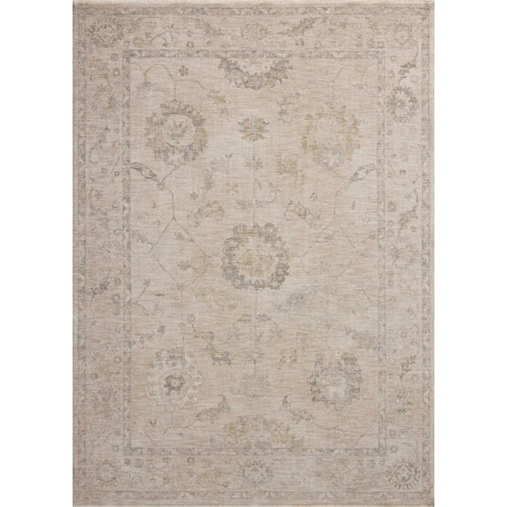Chris Loves Julia x Loloi Louisa Oatmeal / Slate 2'-7" x 8'-0" Runner Rug | Walmart (US)