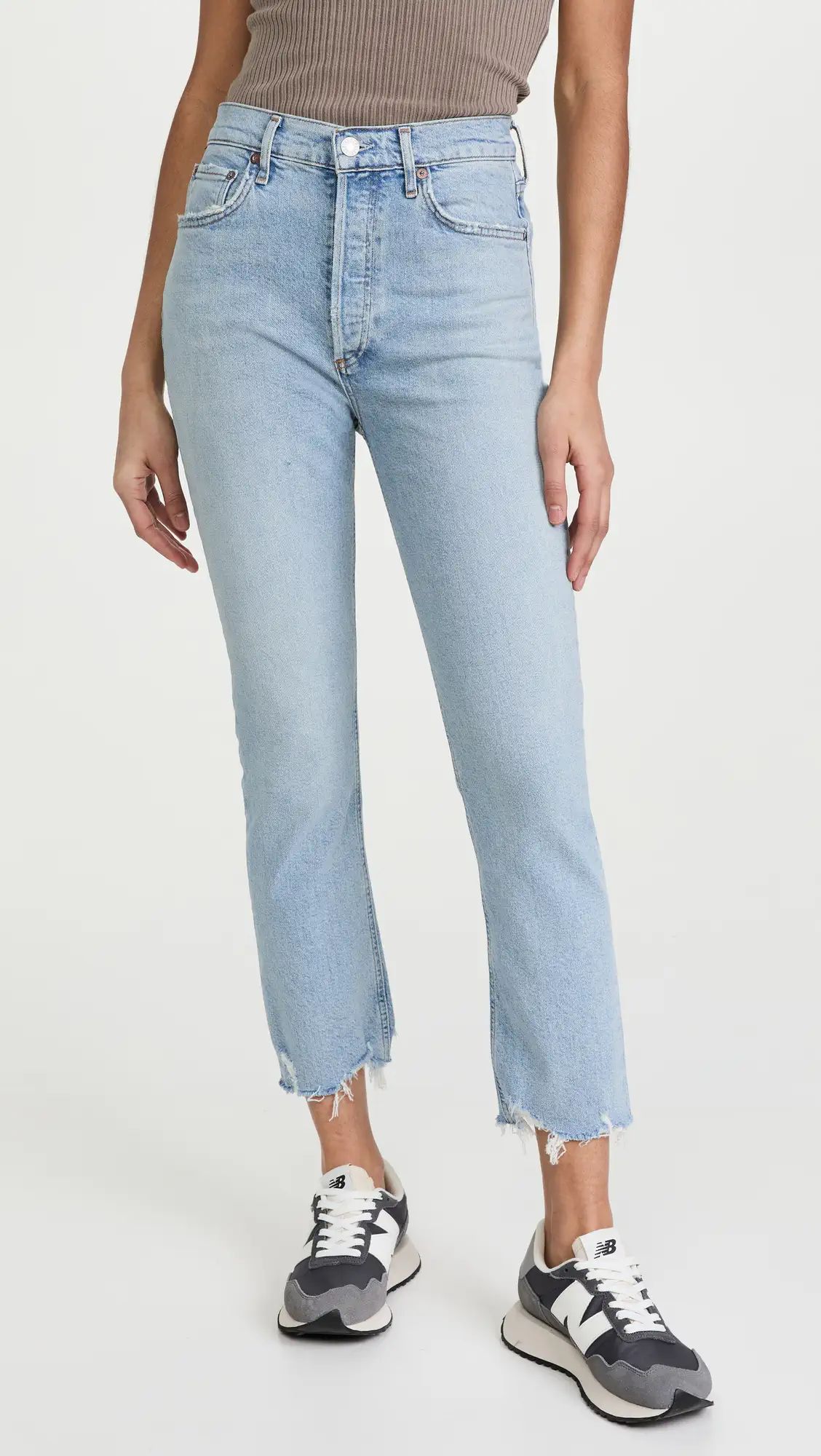 AGOLDE Riley Crop Jeans | Shopbop | Shopbop