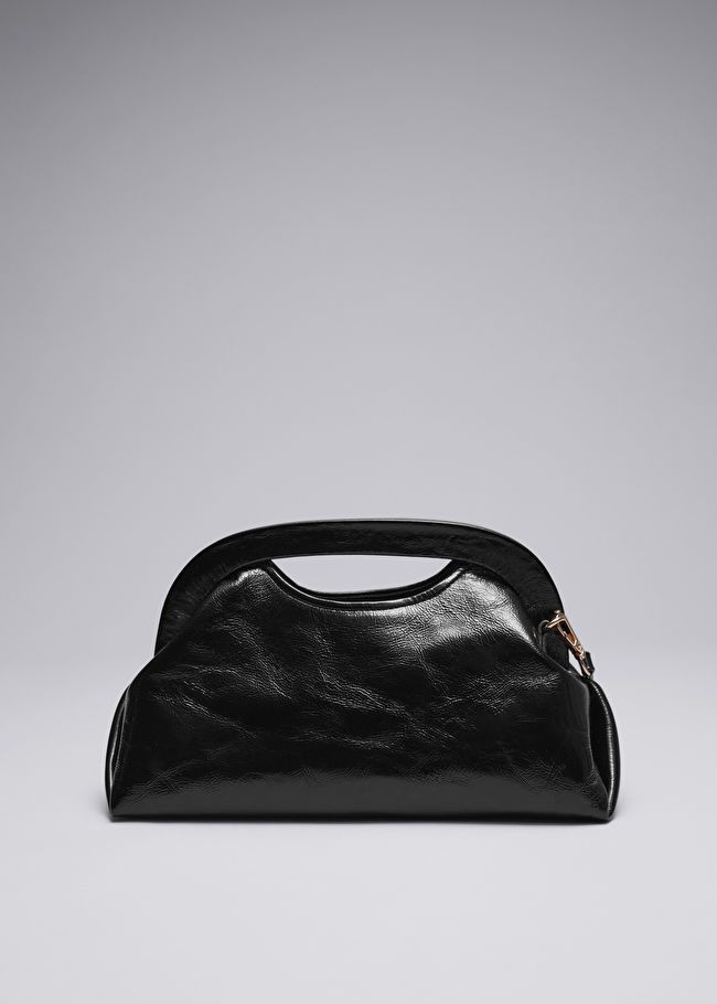Leather Clutch Bag - Black - & Other Stories GB | & Other Stories (EU + UK)