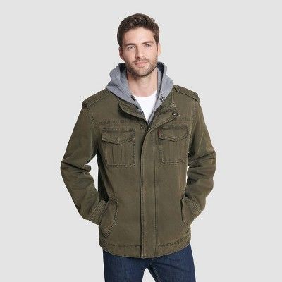 Levi's® Men's Cotton Sherpa Utility Jacket | Target