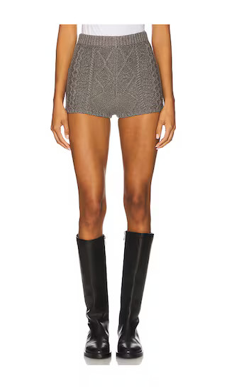 Benoite Short in Heather Grey | Revolve Clothing (Global)