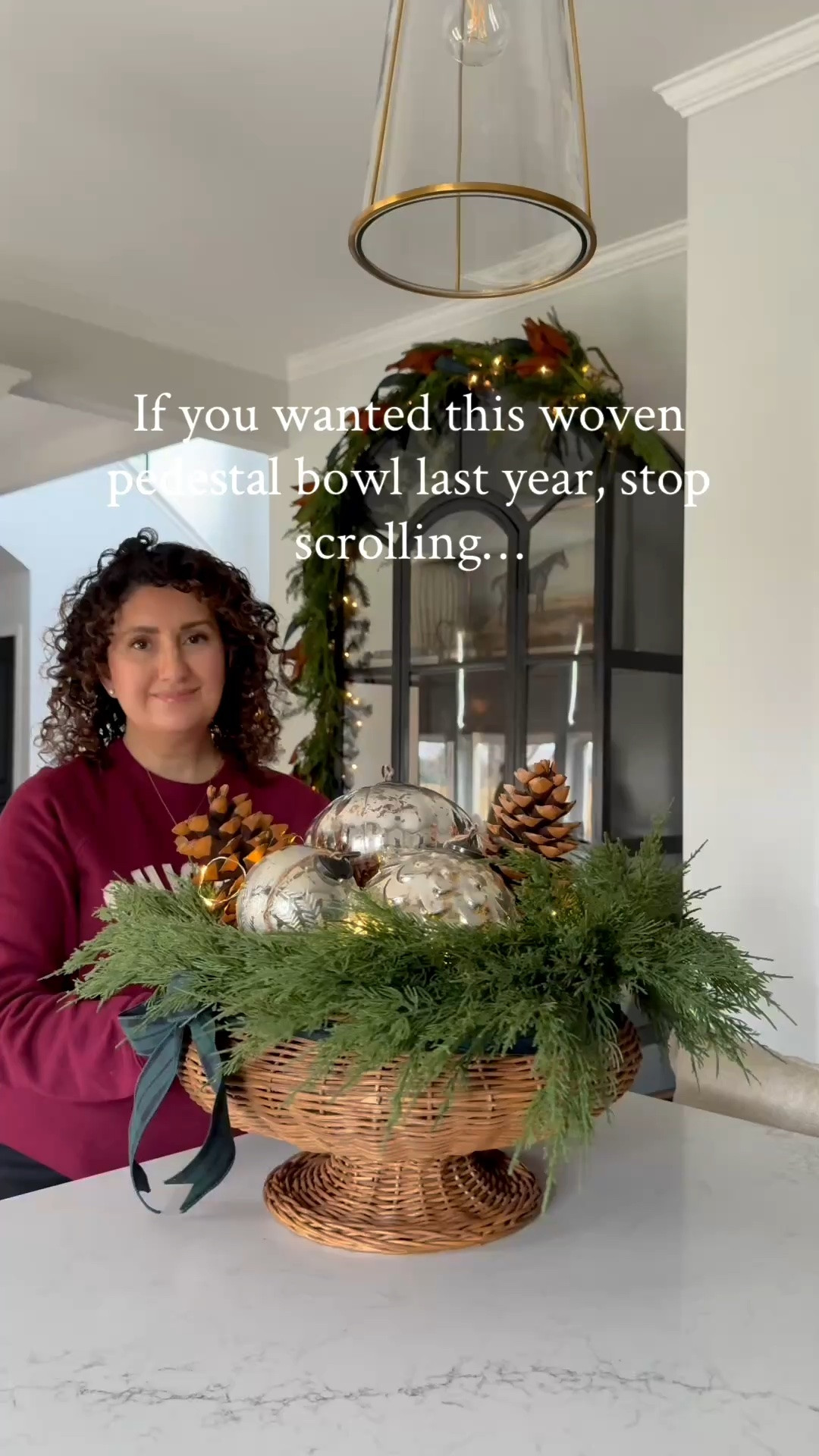 It’s a Christmas miracle😂….this bowl sold out last year but there a dupe you’re going to want to know about and I’ve linked it for you! Bonus, it’s like half the price of the original!

#LTKHome #LTKSeasonal