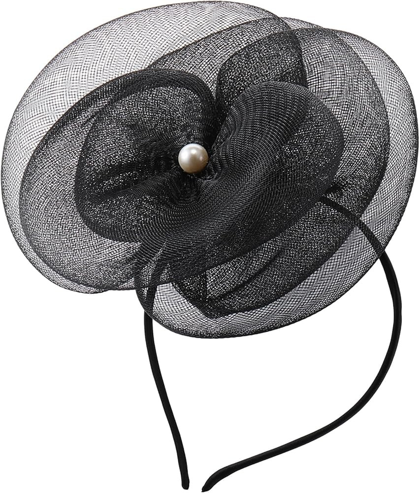 Zeyune Fascinators Hats for Women Tea Party Elegant Headband Derby Hats with Hair Clip for Weddin... | Amazon (US)