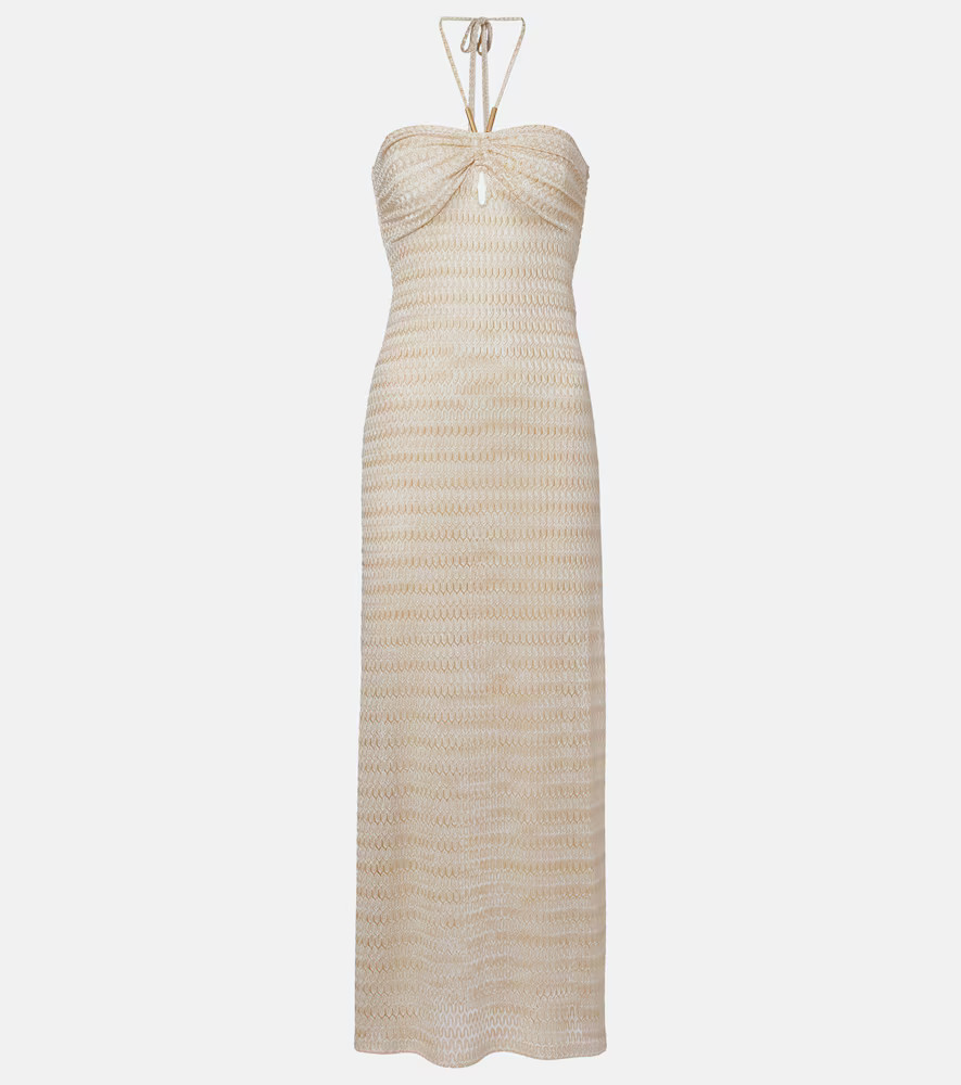 Melissa Odabash Mila off-shoulder lamÃ© maxi dress | Mytheresa (DACH)
