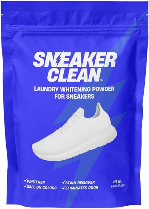 Sneaker Clean Shoe Cleaner Kit 1lb – Sneaker Whitening Powder Stain Remover – Washing Machine... | Amazon (US)