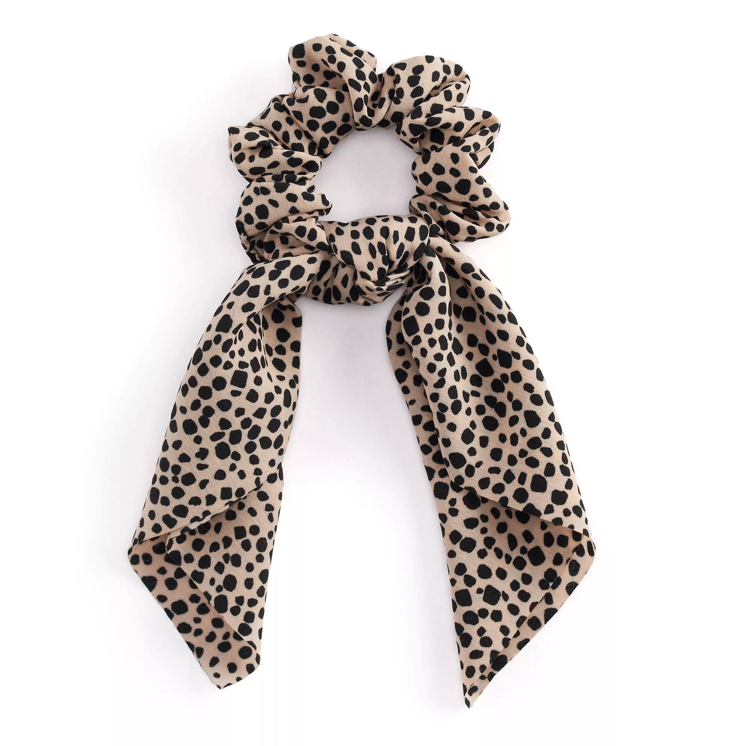 Leopard Print Bow Hair Scrunchie | Kohl's