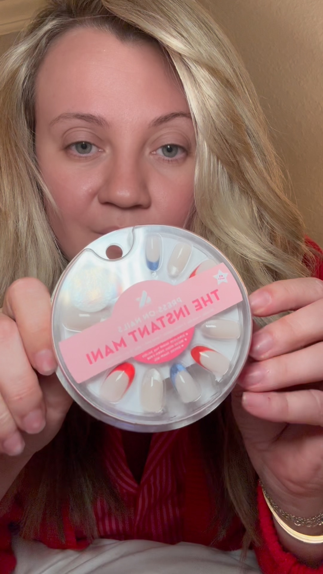 Red, white, & blue-themed Olive & June glue on nails

#LTKBeauty #LTKWatchNow #LTKSeasonal