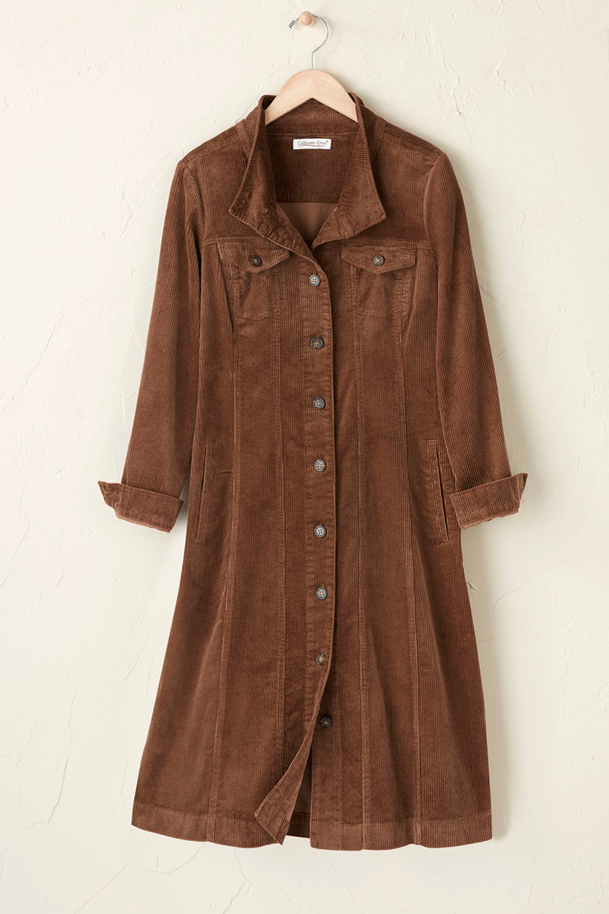 Corduroy Shirtdress | Coldwater Creek